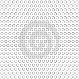 Gray ring pattern. Seamless vector background