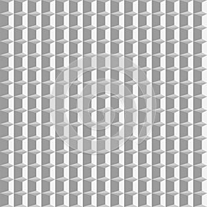 Gray seamless pattern with triangles and trapezes