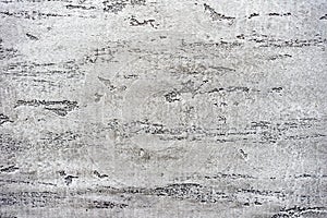 Gray seamless venetian stucco with stripes. Background and texture of decorative plaster