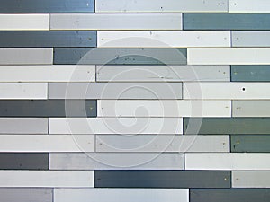 Gray shades wood lath wall background