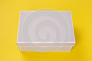 Gray shoe box