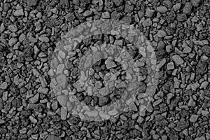 Gray small rocks ground texture