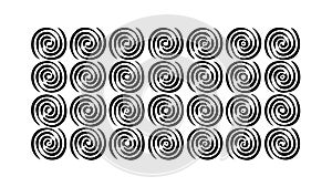 Gray Sphere Pattern Abstract Texture Art, vector design Generative AI