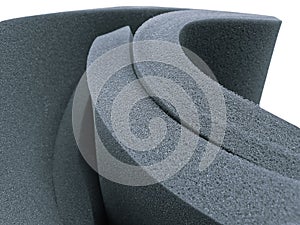 gray sponge foam material sheet