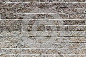 Gray stone bricks wall texture. Abstract stone brick background