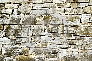 Gray stone wall