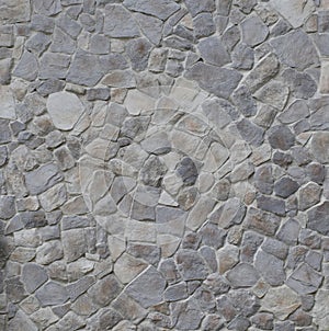 Gray stone wall texture For both exterior and interior decoration