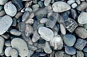 Gray stones close-up. Minimalistic background.