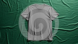 Short sleeves with a smooth texture suggesting it is made of cotton or a