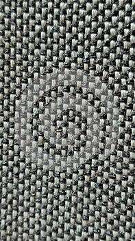 Gray Textile Weave Texture Background