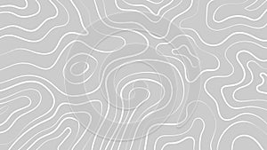 Gray Topographic in Lines and Contours Conditional Geography Scheme Terrain Path.Vector Background