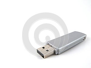 Gray USB drive
