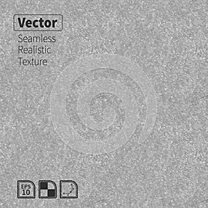 Gray vector seamless realistic stone texture