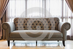 Gray Vintage style sofa