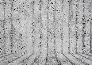 Gray wall background with floor photo