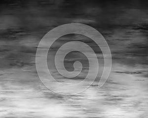 Gray and white fog and smoke and mist effect on black background and Isolated white fog on the black background