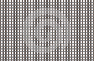 Gray and white gingham pattern teblechloth.Vector illustration