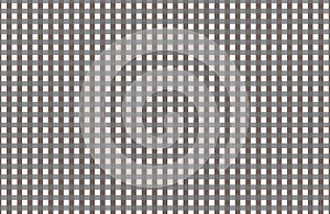 Gray and white gingham pattern teblechloth.Vector illustration