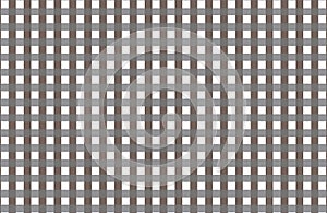 Gray and white gingham pattern teblechloth.Vector illustration