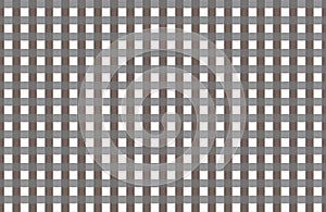 Gray and white gingham pattern teblechloth.Vector illustration