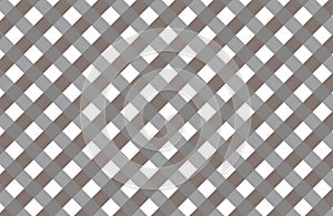 Gray and white gingham pattern teblechloth.Vector illustration