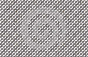 Gray and white gingham pattern teblechloth.Vector illustration