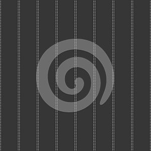 Gray and White Pinstripes Seamless Pattern