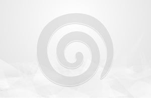 Gray White Polygonal Mosaic Background, Creative Design Templates