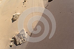Gray Yellow Sand Rocks