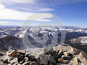 Grays Peak Summit View