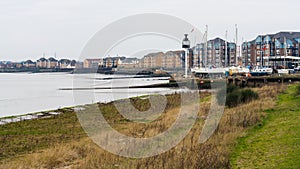 Grays Essex Uk waterside apartments. photo