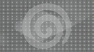 Subtle Grid Pattern with Faint Circular Overlay in Grayscale abstract background