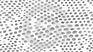 Grayscale Abstract Dot Pattern Texture Background