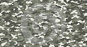 Grayscale Camouflage Pattern Texture for Design Backgrounds