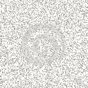 Grayscale Noise Grain Texture Vector Seamless Pattern Background. Vector Illustration