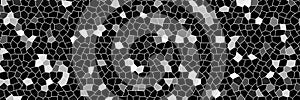 Grayscale random polygon pattern