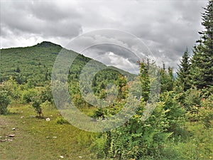 Grayson Highlands Rain Clouds