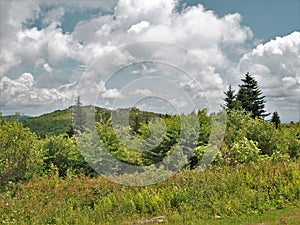 Grayson Highlands Rain Clouds