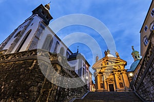 Graz Cahtedral and Katharinenkirche