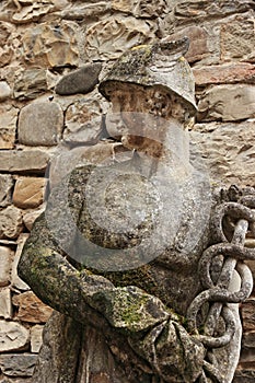 Grazzano Visconti, a medieval village in Northern Italy