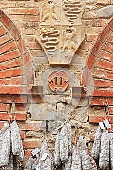 Grazzano Visconti, a medieval village in Northern Italy