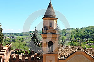 Grazzano Visconti, a medieval village in northern Italy