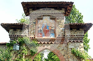 Grazzano Visconti, a medieval village in northern Italy photo