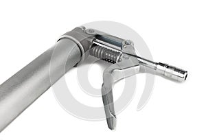 Grease gun for oil lubrication