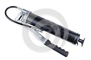 Grease gun for oil lubrication photo