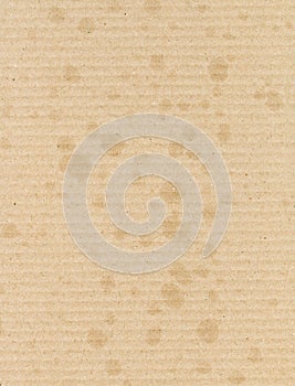 Grease stains corrugated cardboard