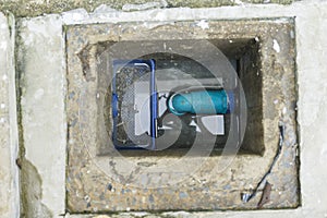 Grease trap pluming device