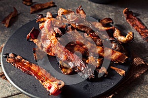 Greasy Hot Grilled Bacon