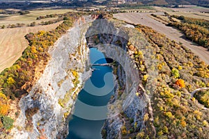 Great America VelkÃ¡ Amerika quarry, Czech Karst, Central Bohemian region, Czech republic