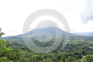 Great Arenal Volcano in Costa Rica.